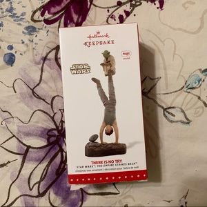 💛 Star Wars Hallmark Keepsake Ornament 2015 - There Is No Try